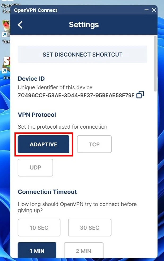 VPN Protocol in Open VPN