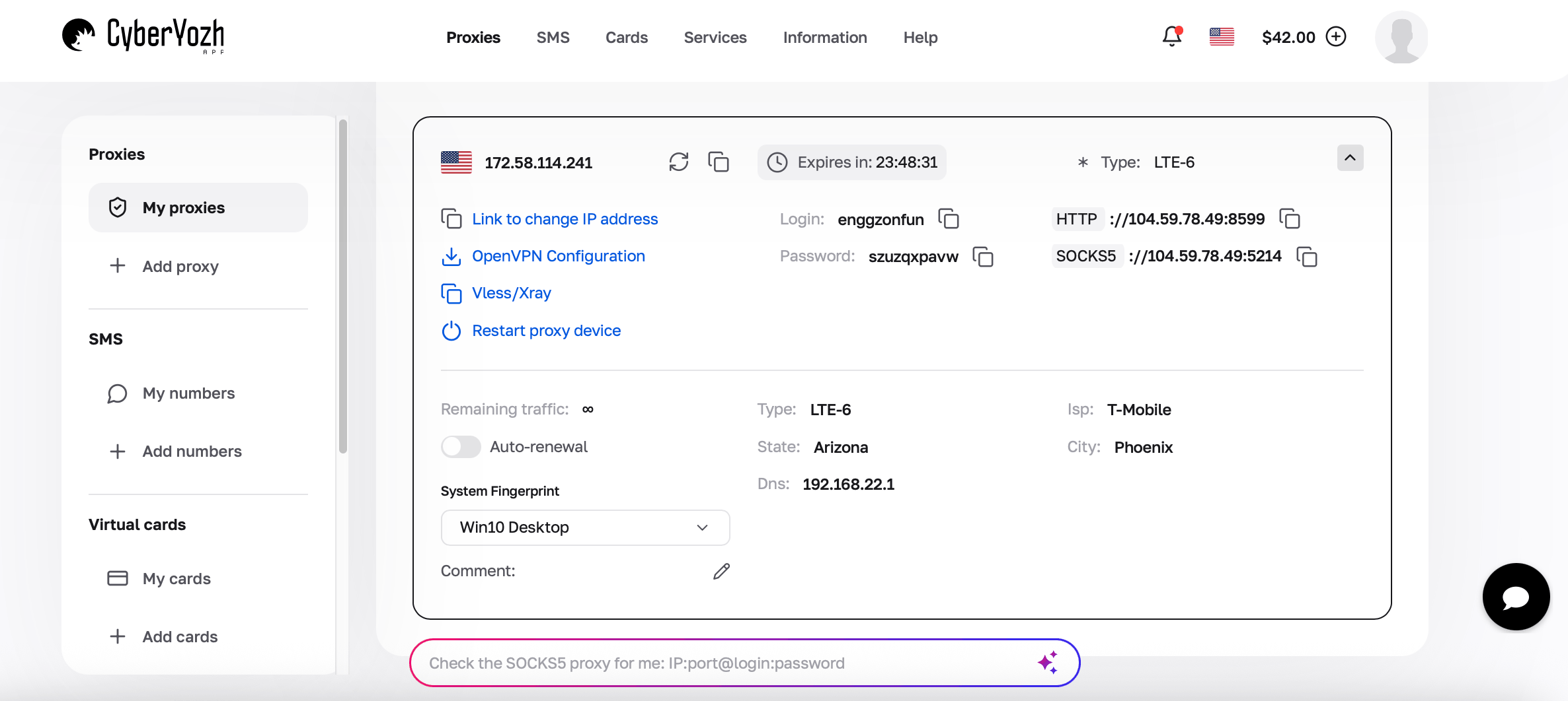 cyberyozh mobile proxy
